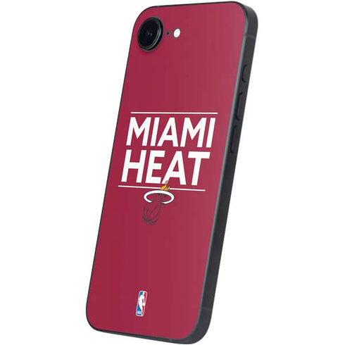NBA Miami Heat Standard - Red iPhone 16e Skin
